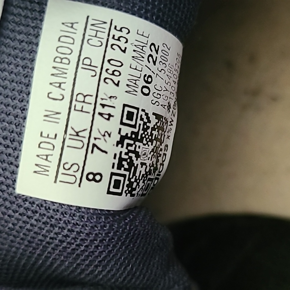 adidas Daily 3.0 Eco Shadow Navy/Cloud White Size 8 - Picture 6 of 7